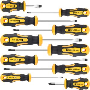 Amartisan 10-Piece Magnetic Screwdrivers Set