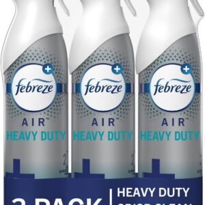 Febreze Air Freshener Spray, Heavy Duty Crisp Clean Scent