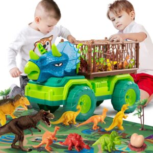 TEMI DINOSAUR TRUCK TOY FOR KIDS 3-5 YEARS OLD